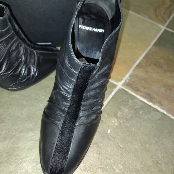 Pierre Hardy Genuine Leather Heel Shoe Boot - Picture 2 of 8